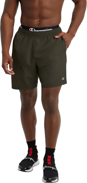 Champion Men's Shorts, Woven Sport Shorts, Moisture Wicking, Athletic Shorts, 7