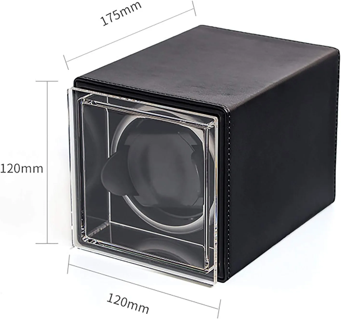 Chandelier Watch Winders Single Watch Shaker Wooden Dustproof Watch Storage Box Automatic Mechanical Watch Winder Chandelier