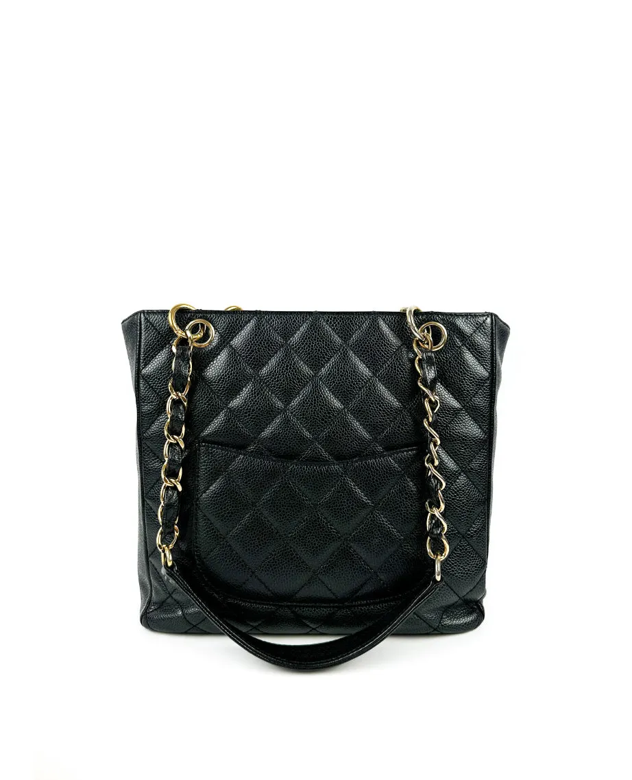 Chanel PST Caviar Black GHW