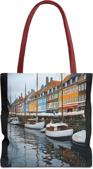 Charming Waterfront Tote Bag