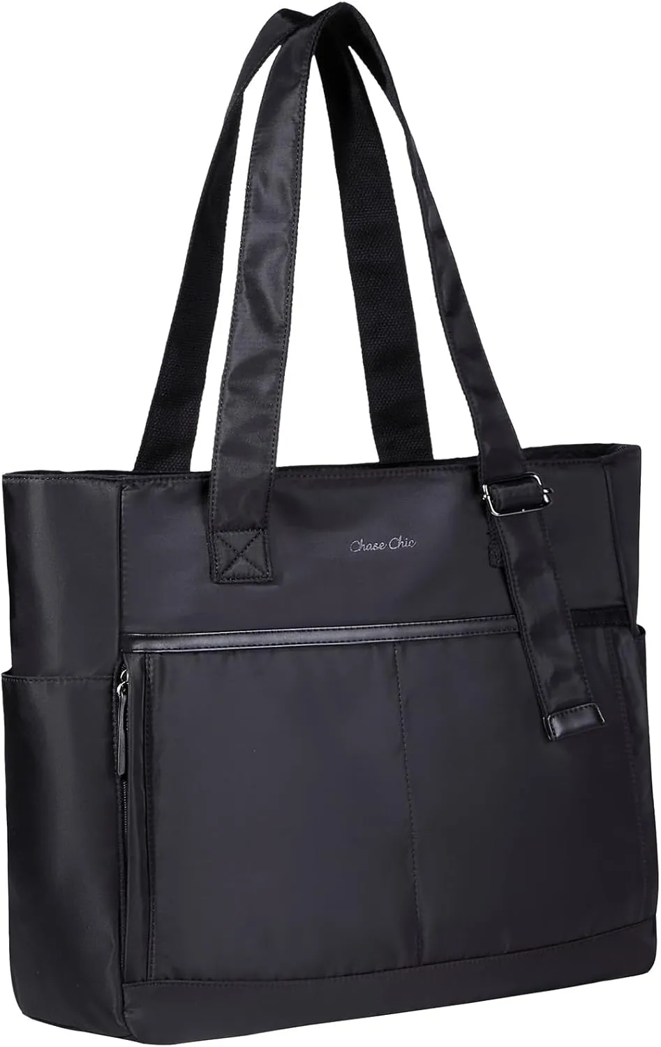 Chase Chic Laptop Bag for Women, Trendy Work Tote Bag Ladies 15.6 inch Computer Bag Fashion Business Handbag for Travel