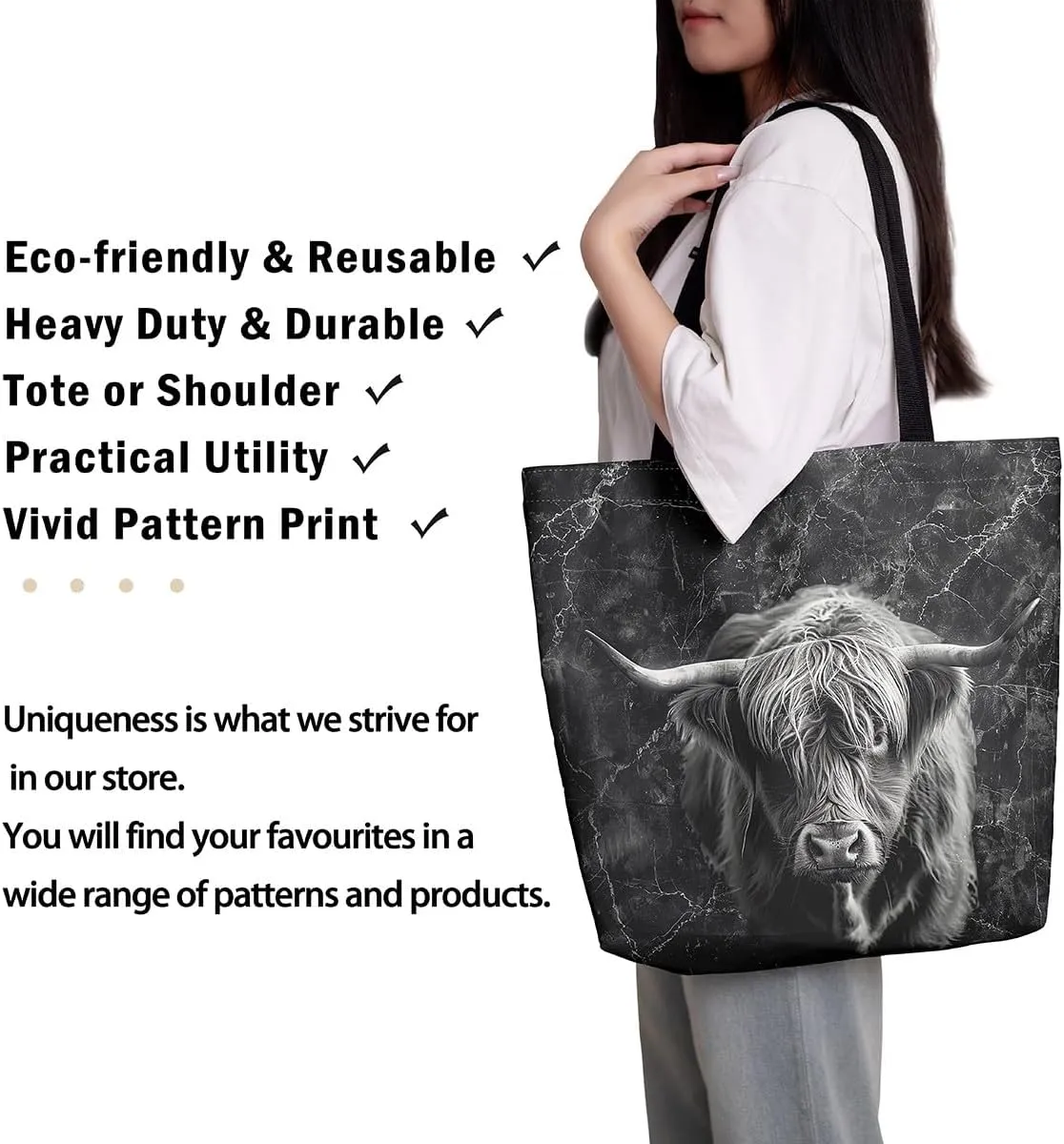 Cheetah Canvas Tote Bag,Colorful Leopard Print Flower Travel Bag African Safari Animals Reusable Shoulder Bag