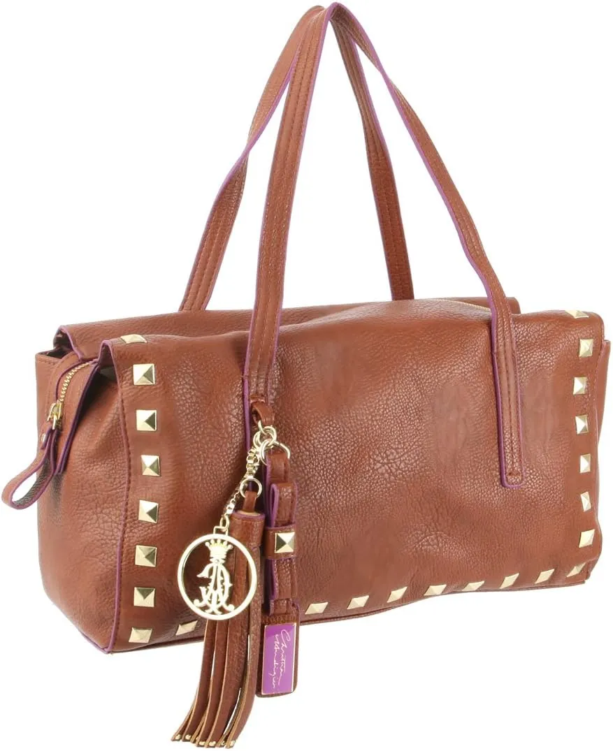 Christian Audigier Eugenie Satchel Cognac