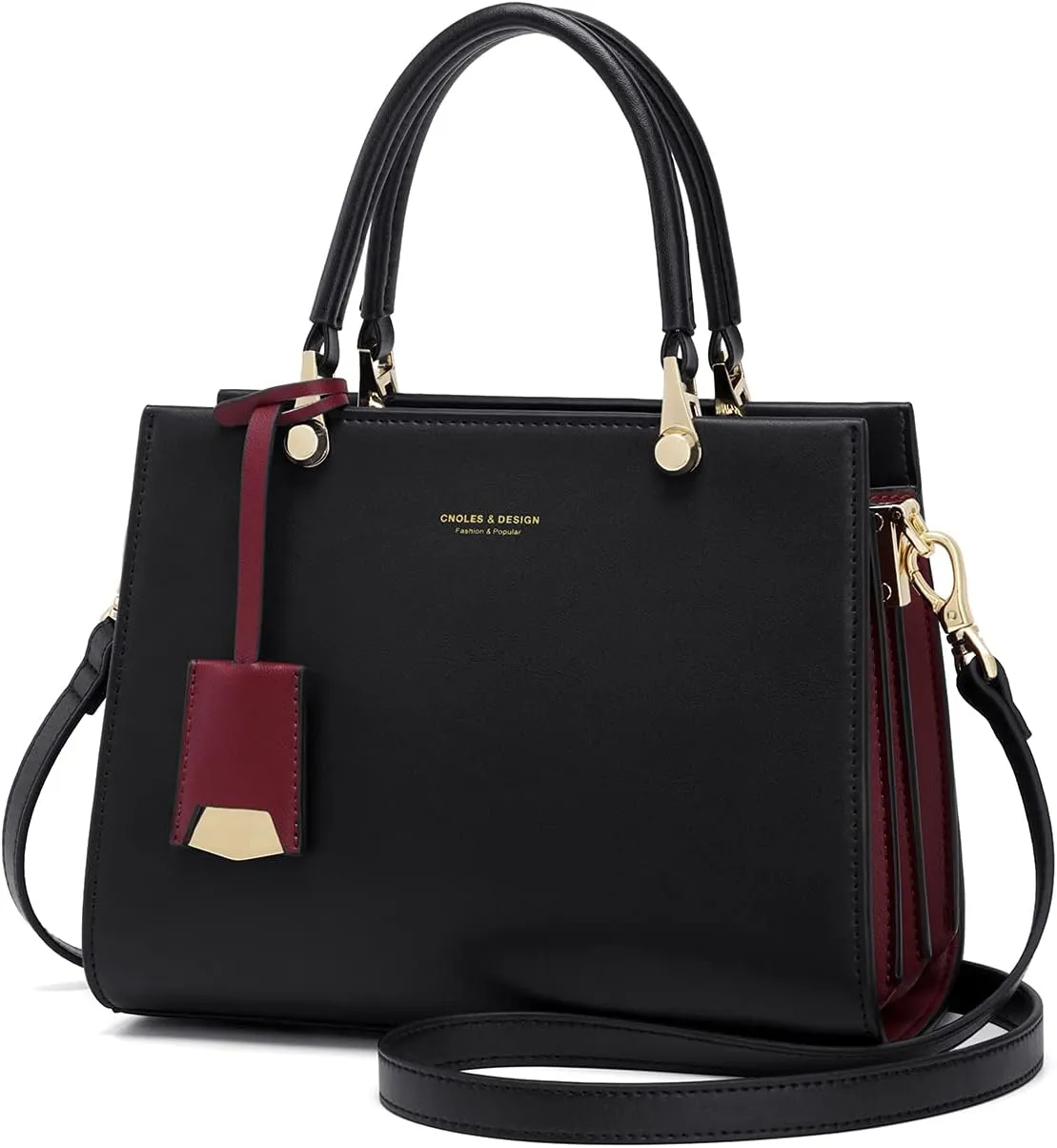 Cnoles Handbags for Women Large Capacity Tote Shoulder Bags Ladies Handle Satchel Purse