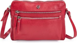 Cochoa Real Leather Soft Crossbody Bags for Women Small Purse Trendy Shoulder Sling Travel Crossover