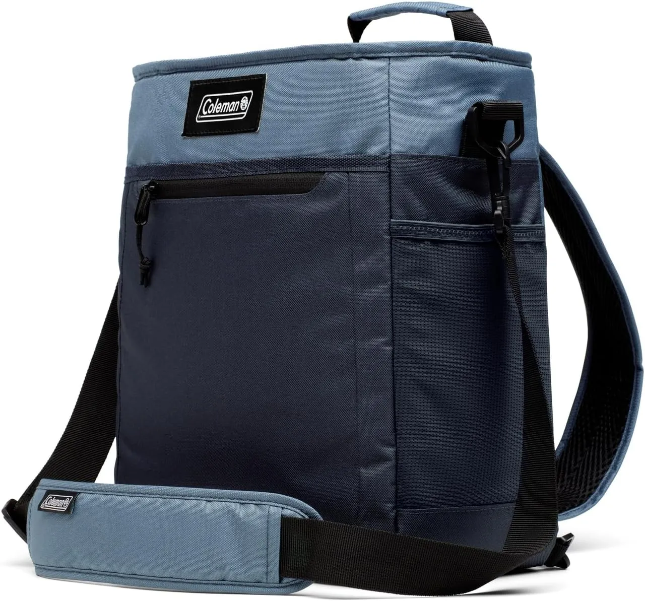 Coleman TranslatR 16-Can Leakproof Soft Cooler Backpack, Superior Ice Retention Keeps Contents Cold up to 12 Hrs, Made of Recycled Material
