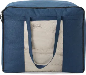 Coma Care - Seasonal Storage Tote - Navy   Vinyl