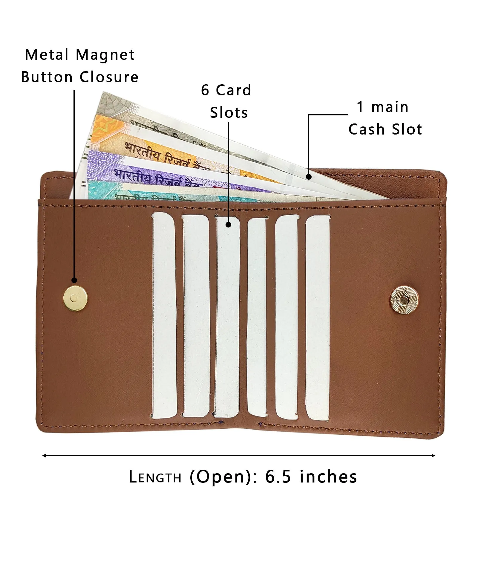 Combo Offers: Navy Red Fanny Pack & Wall Pocket Wallet Black