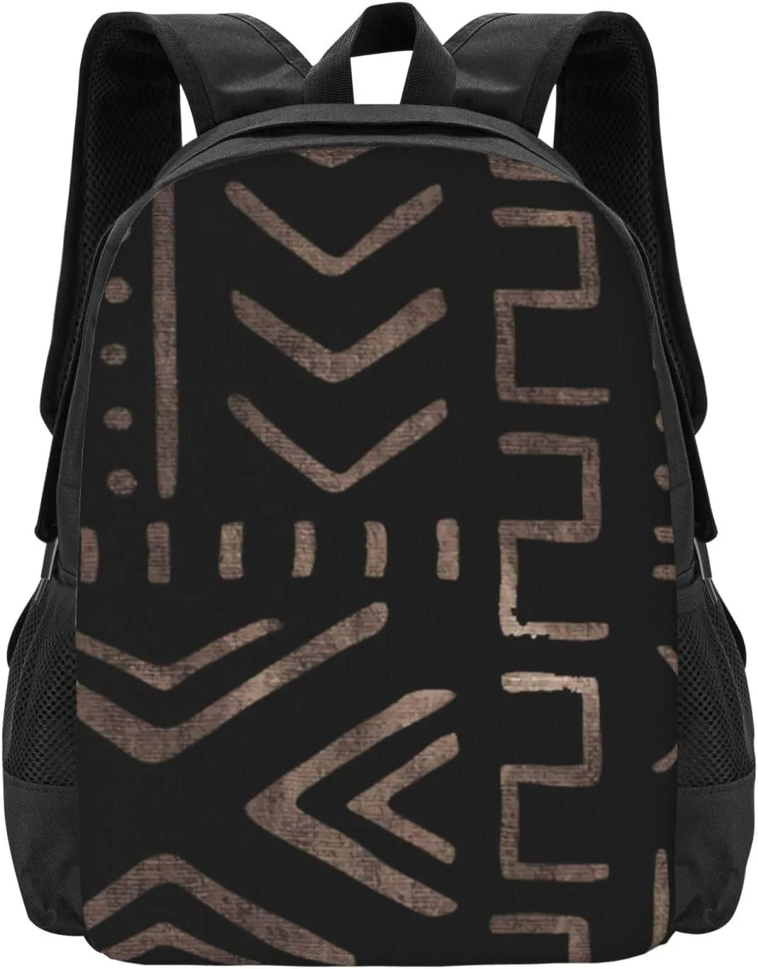 Contemporary African Mud Cloth Print 3 Lightweight Packable Backpack Travel Casual Large Capacity Daypack Foldable Backpack For Men Women