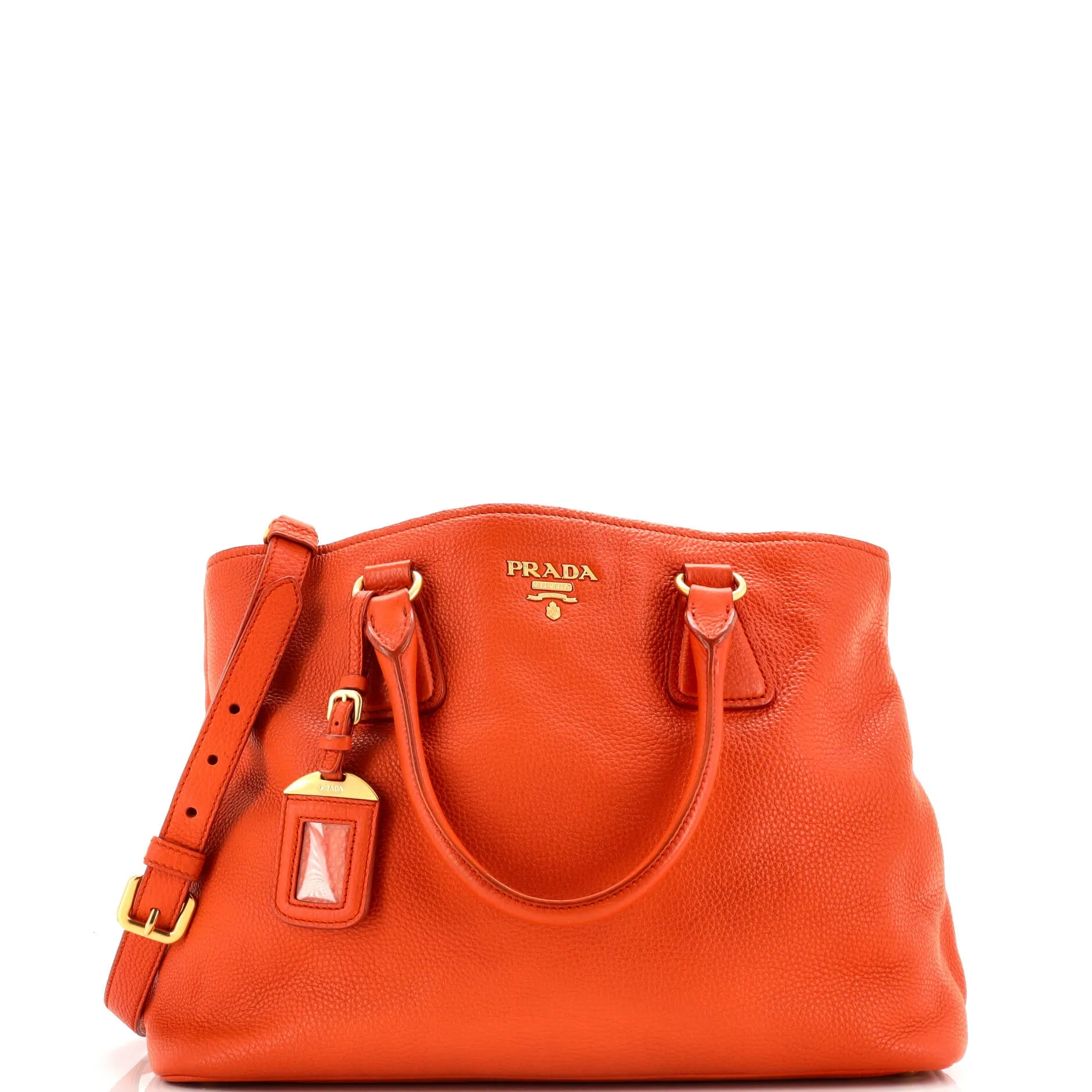 Convertible Shopping Tote Vitello Daino Medium