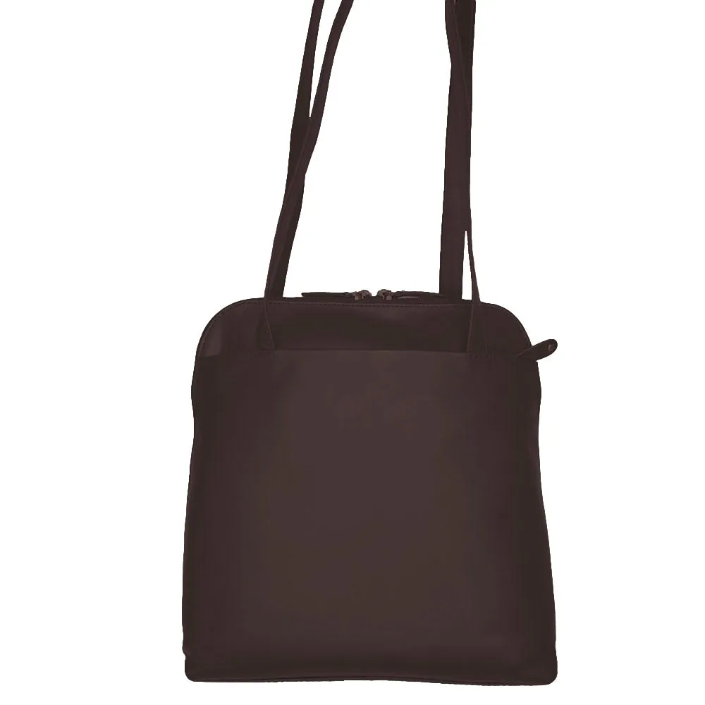 Convertible Shoulder bag to Backpack - 'Bucksport' - (New England Buff Leather)