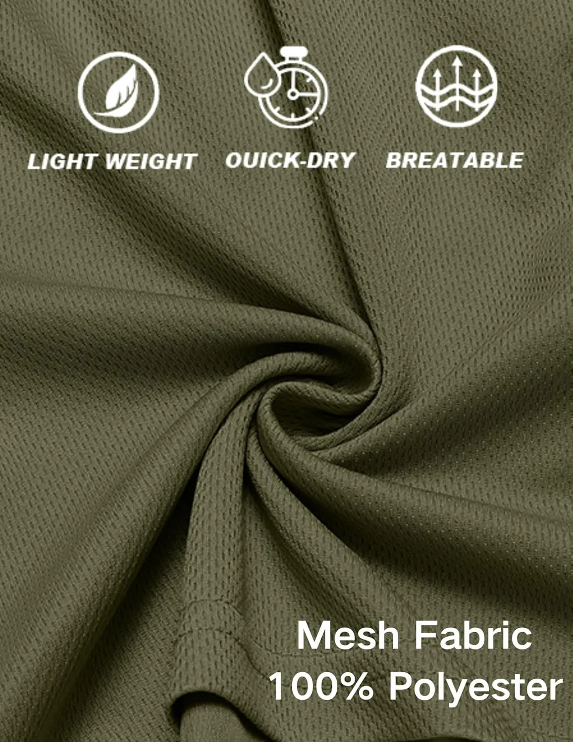 COOFANDY Men's Gym Shorts 3 Pack Mesh Athletic Workout Shorts Lightweight Quick Dry Drawstring Shorts with Pockets
