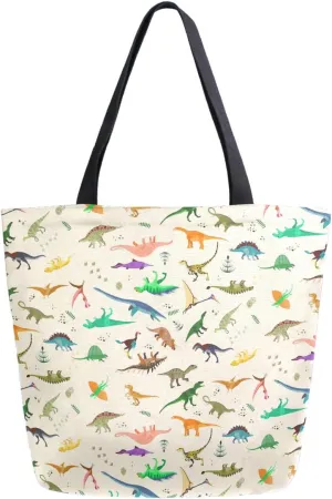 Cool Printed Extra Large Shoulder Tote Bag for Beach Travel Weekender Gym Reusable Grocery Shopping