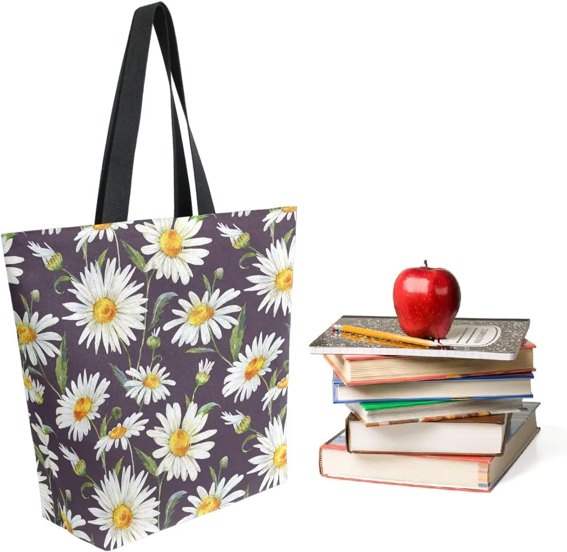 Cool Printed Extra Large Shoulder Tote Bag for Beach Travel Weekender Gym Reusable Grocery Shopping