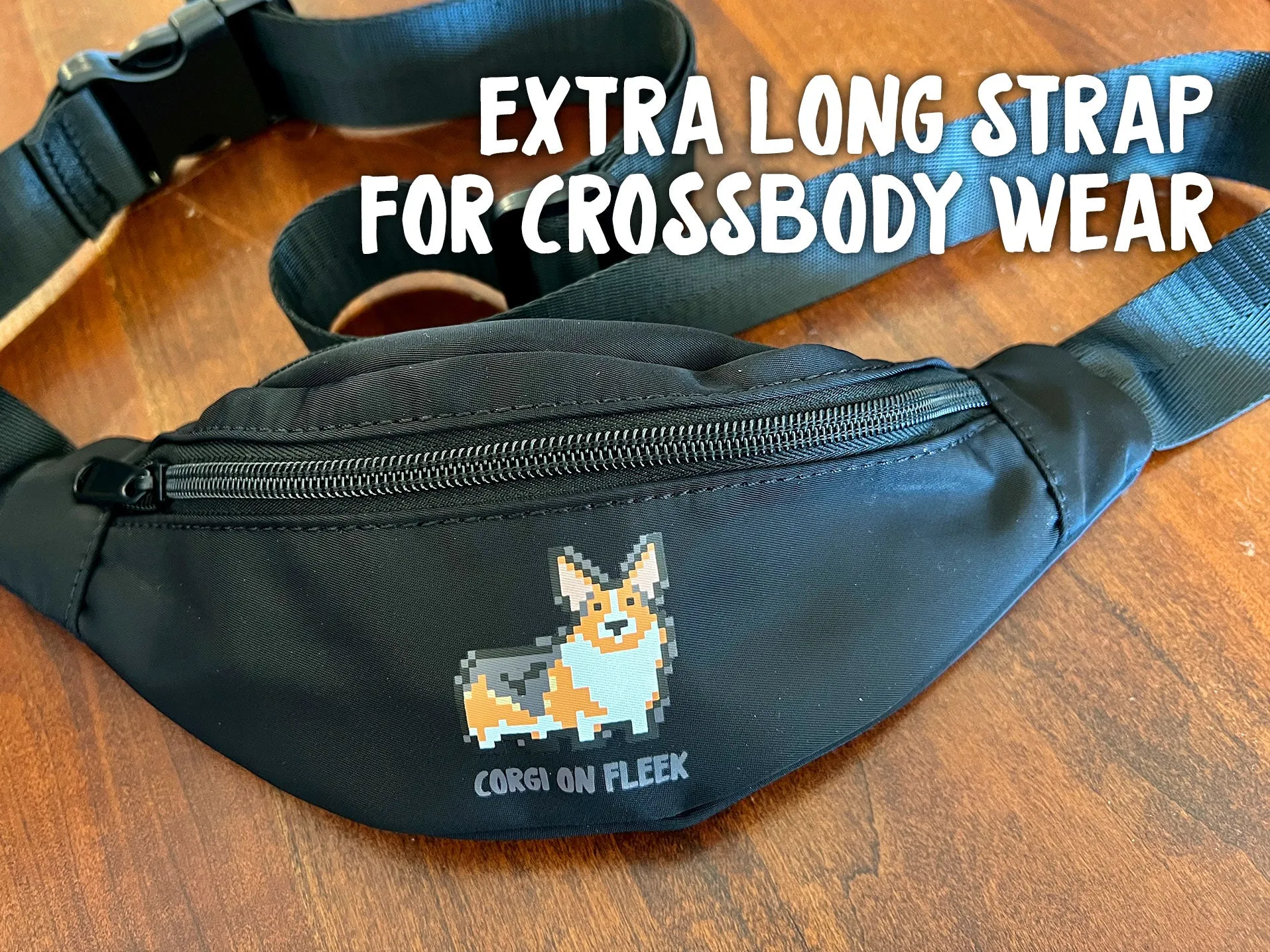 Corgi On Fleek Crossbody Bag / Fanny Pack