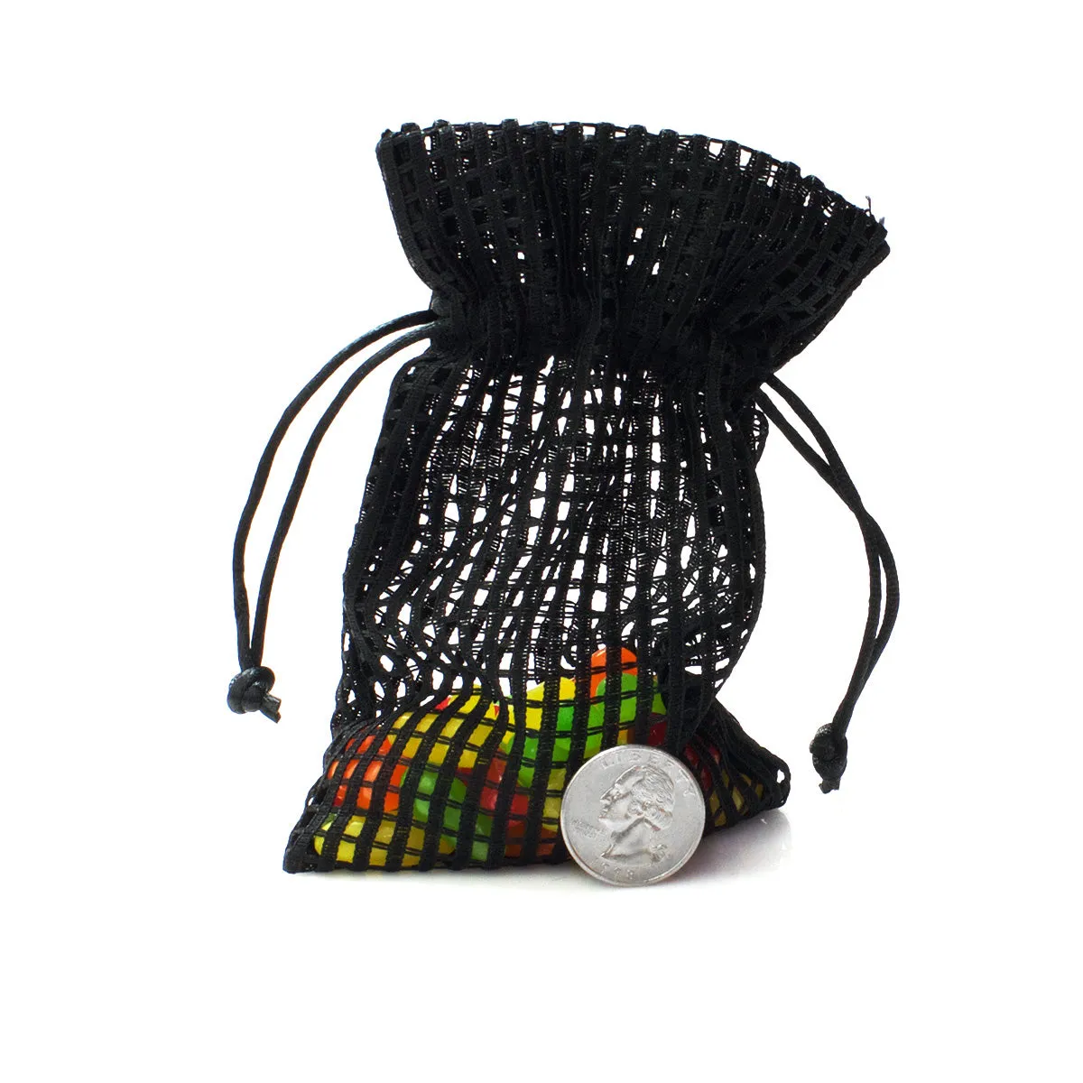 Cotton Mesh Drawstring Bags Party Favor Bags