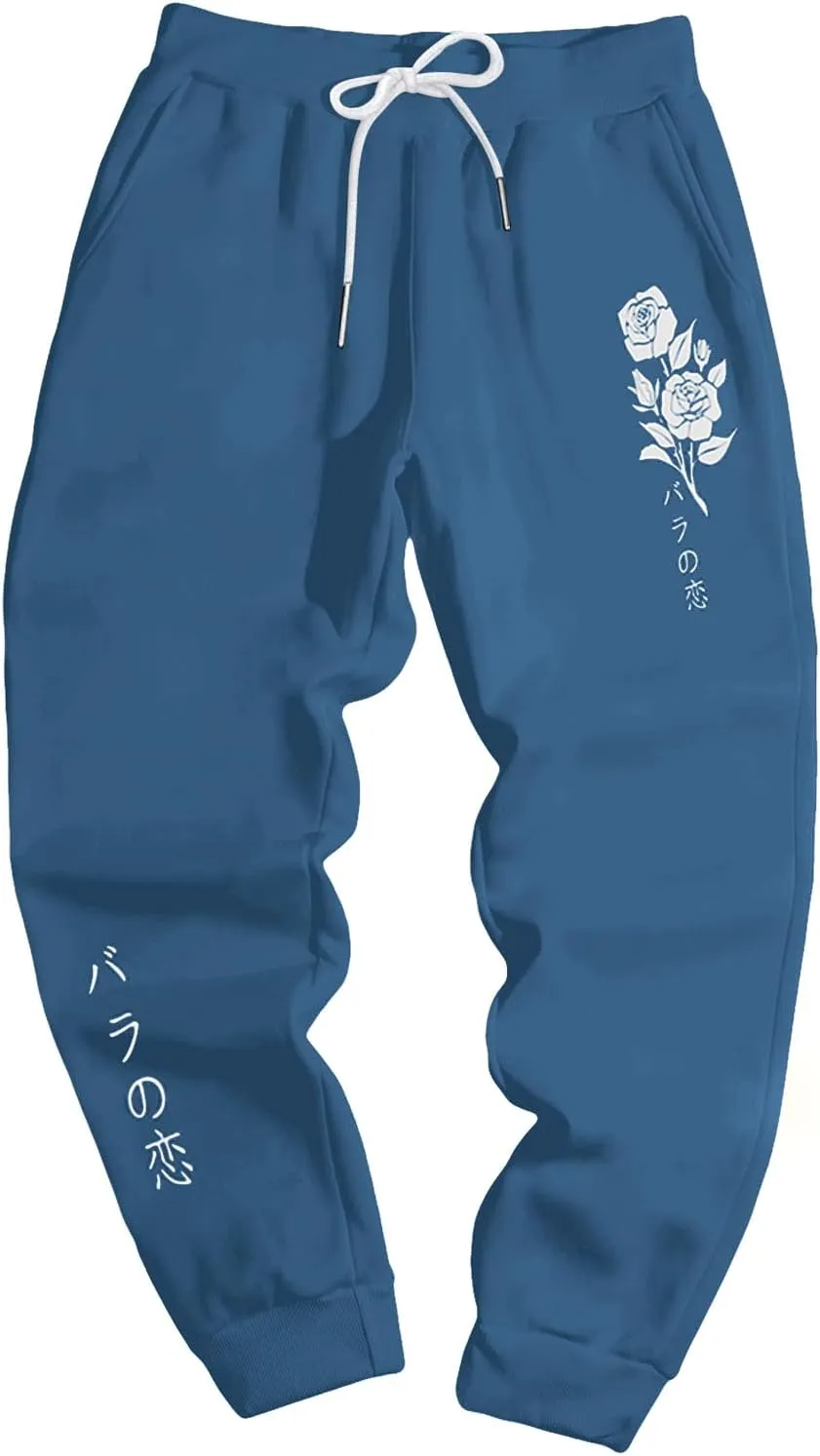 COZYEASE Men's Jogger Sweatpants Drawstring Waist Gym Workout Athletic Jogger Pants with Pockets