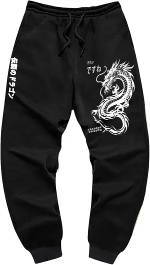 COZYEASE Men's Jogger Sweatpants Drawstring Waist Gym Workout Athletic Jogger Pants with Pockets