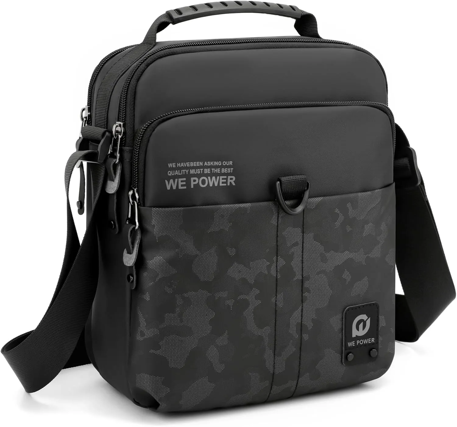 Crossbody Bags for Men Multicolor Lightweight Crossbody Shoulder Bag Small Messenger Bag Man for Work Travel