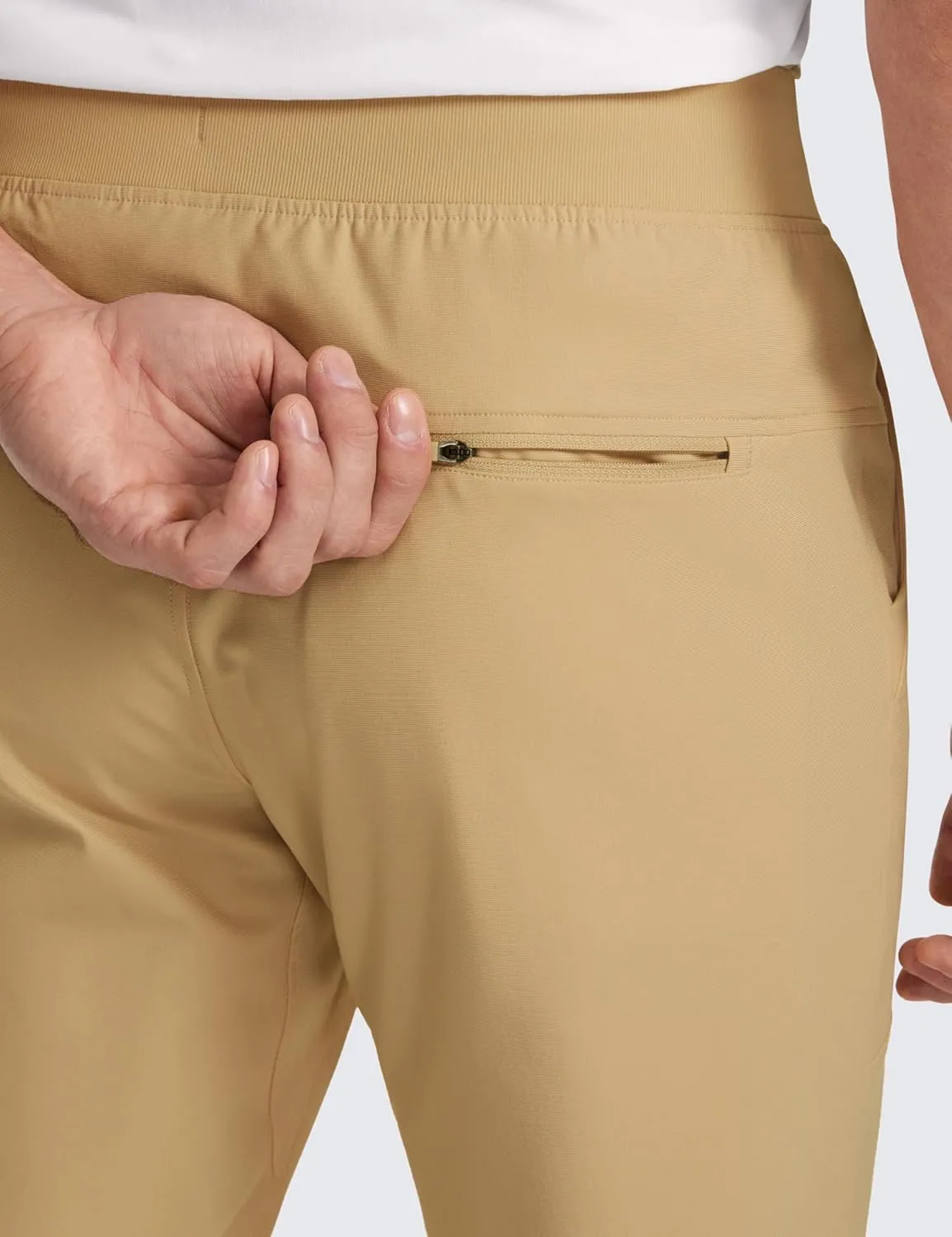 CRZ YOGA All Day Comfy Golf Joggers Pants for Men 30'' Quick Dry Lightweight Stretch Work Casual Sweatpants with Pockets