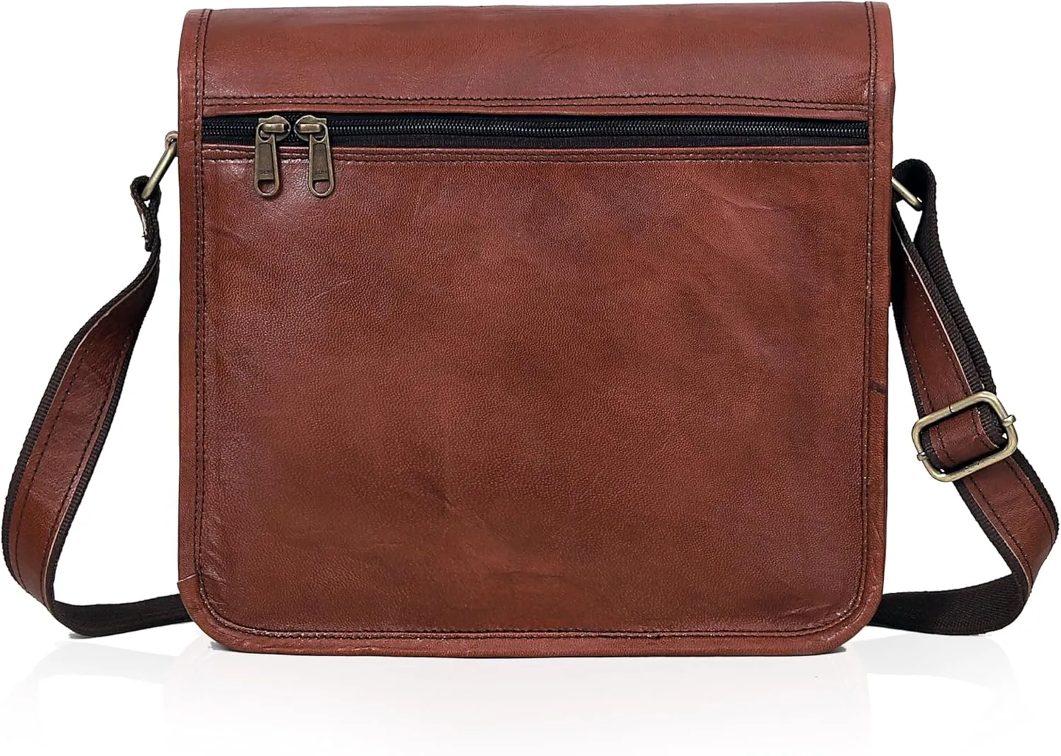 cuero Genuine Leather iPad/Tablet Bag Messenger Bag Small Briefcase CrossBody Shoulder Bag for Men and Women