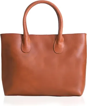 cuero Leather Tote Bag Women Shopper Purse Tan Shoulder Handbag 15.5 Inch Luxury Handmade Leather Travel Tote Bag for Women Stylish Durable Crossbody Bag for Business Office Work