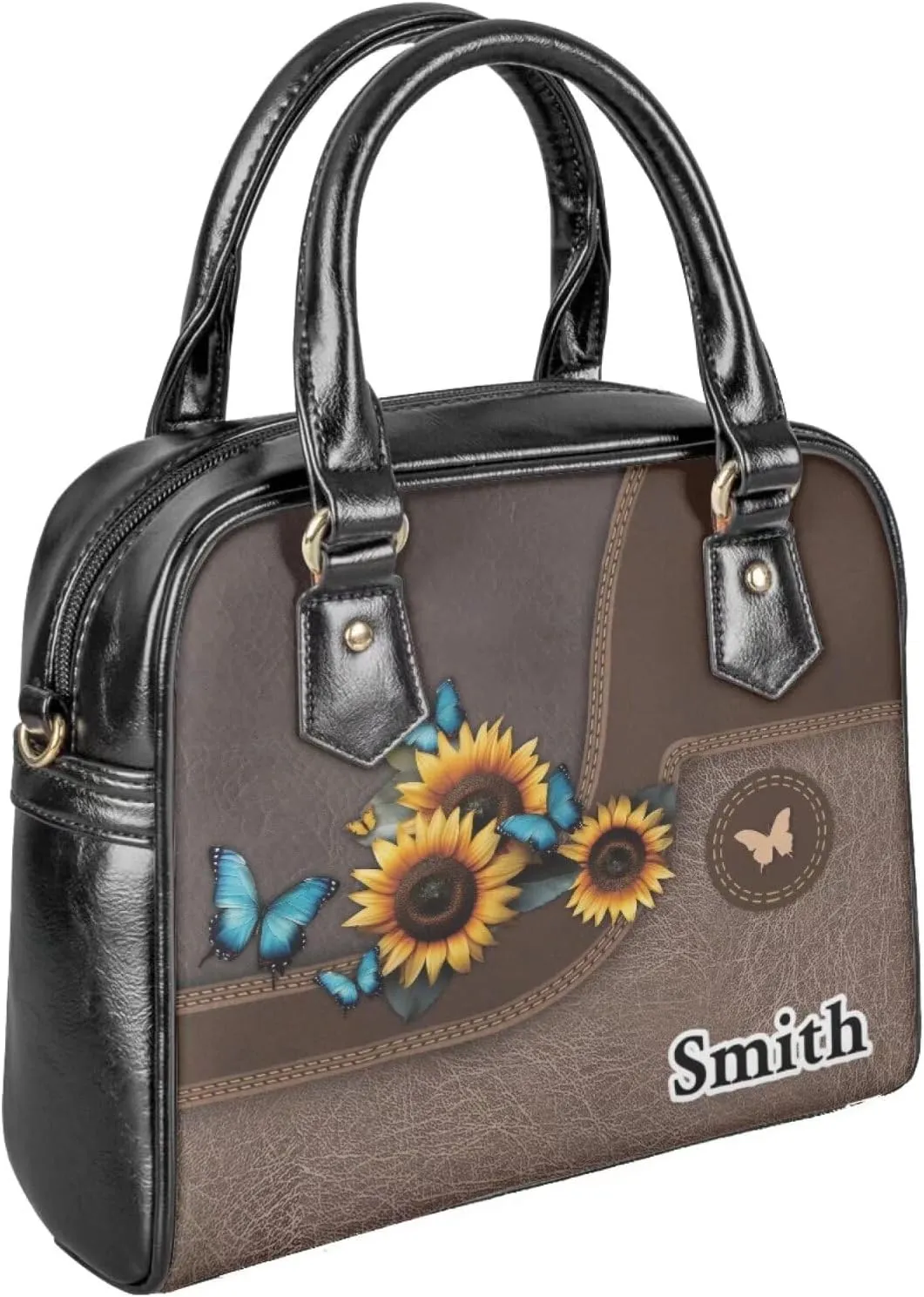 Customized Satchel Purses and Handbags Personalized Name Purse Tote Bag Womens Satchel Handbag