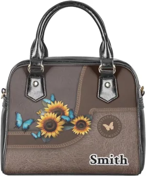 Customized Satchel Purses and Handbags Personalized Name Purse Tote Bag Womens Satchel Handbag
