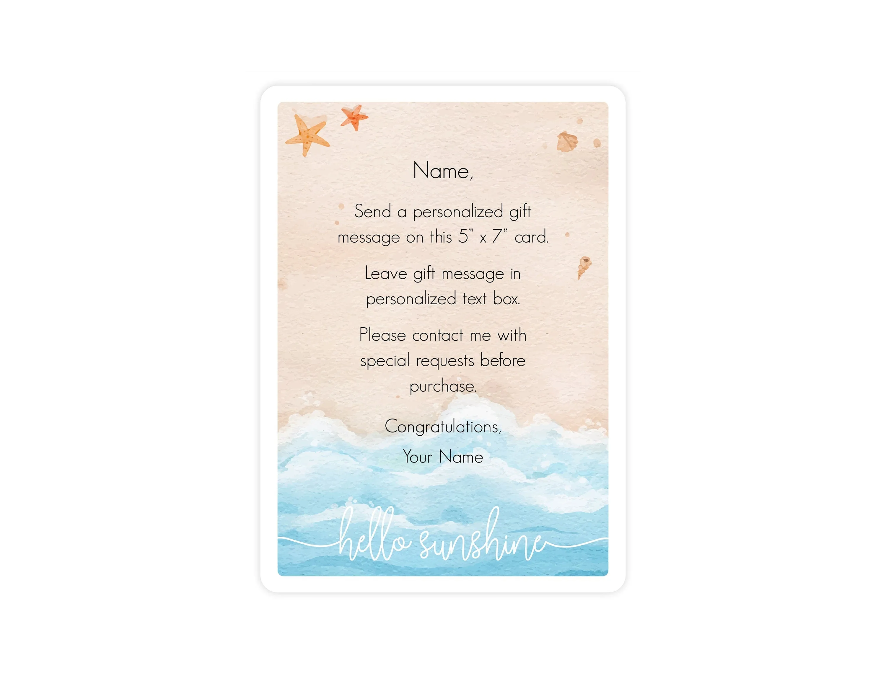Deluxe Beach Day Gift Package