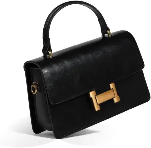 Designer Satchel Purses For Women, Small Cute Crossbody Handbag, Ladies Vegan Leather Top Handle Bags