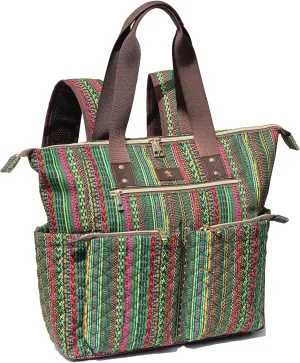 Diaper Tote Bag Totepack Backpack 2 in 1 for Women Multifunctional Large Capacity with Insulated Pockets Travel
