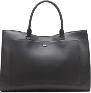 DKNY Millie Tote Bag, Black/Gunmetal