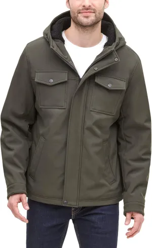 Dockers Men's Arctic Cloth Sherpa Storm Jacket