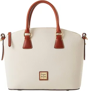 Dooney & Bourke Handbag, Pebble Grain Domed Satchel