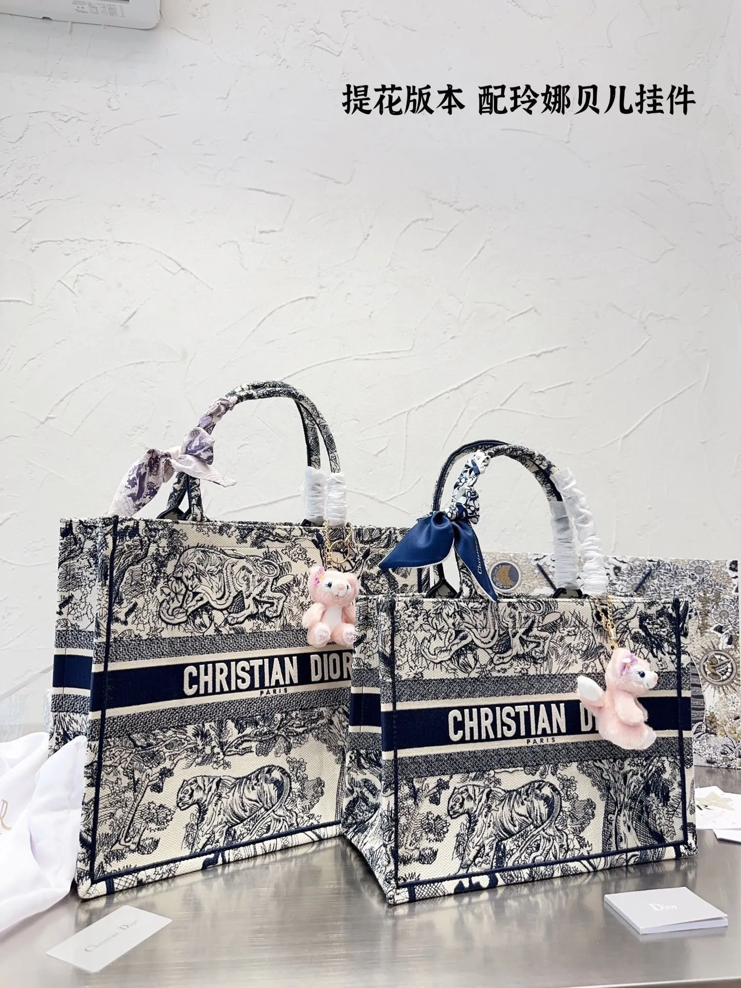DR313 Medium/Large Dior Book Tote