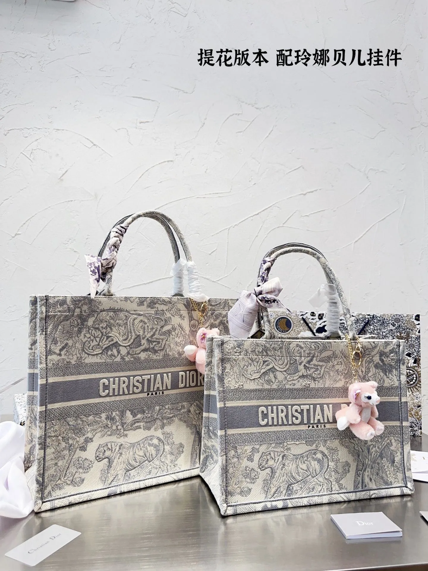 DR313 Medium/Large Dior Book Tote