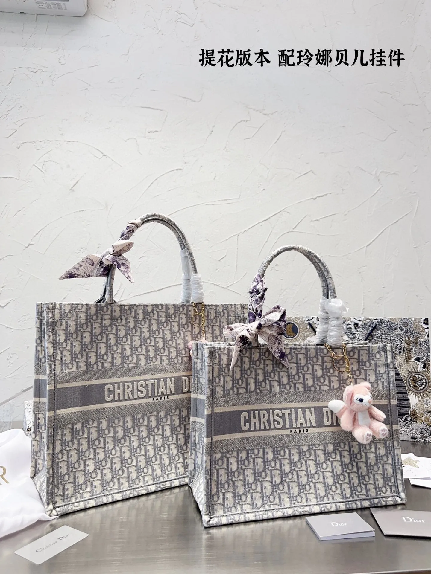 DR313 Medium/Large Dior Book Tote