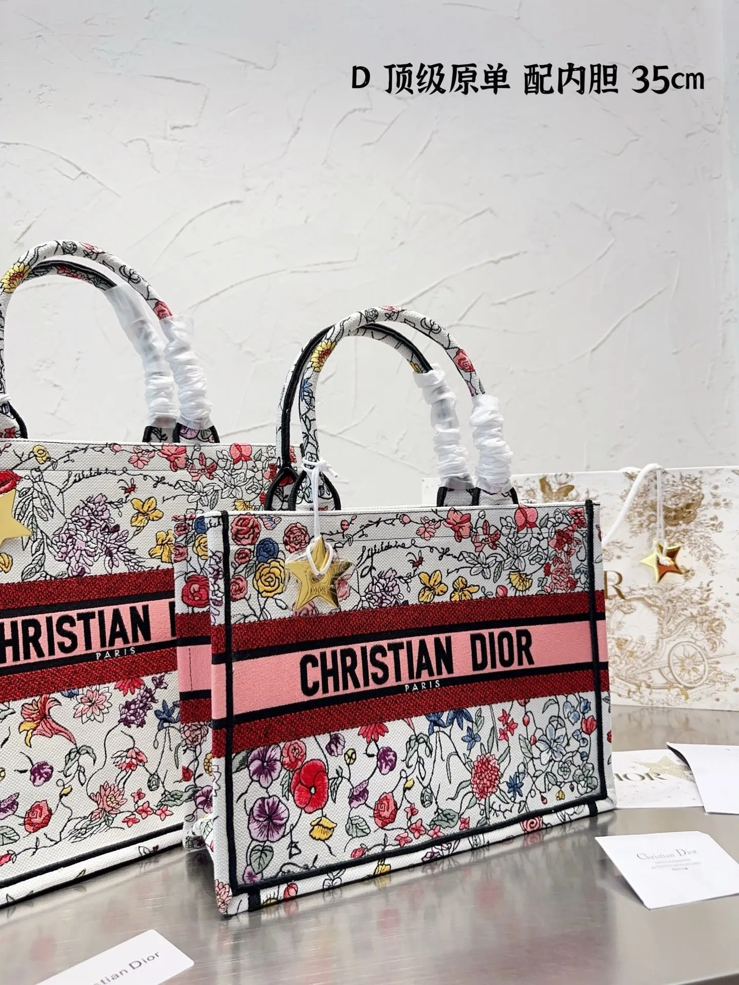 DR338 Medium/Large Dior Book Tote