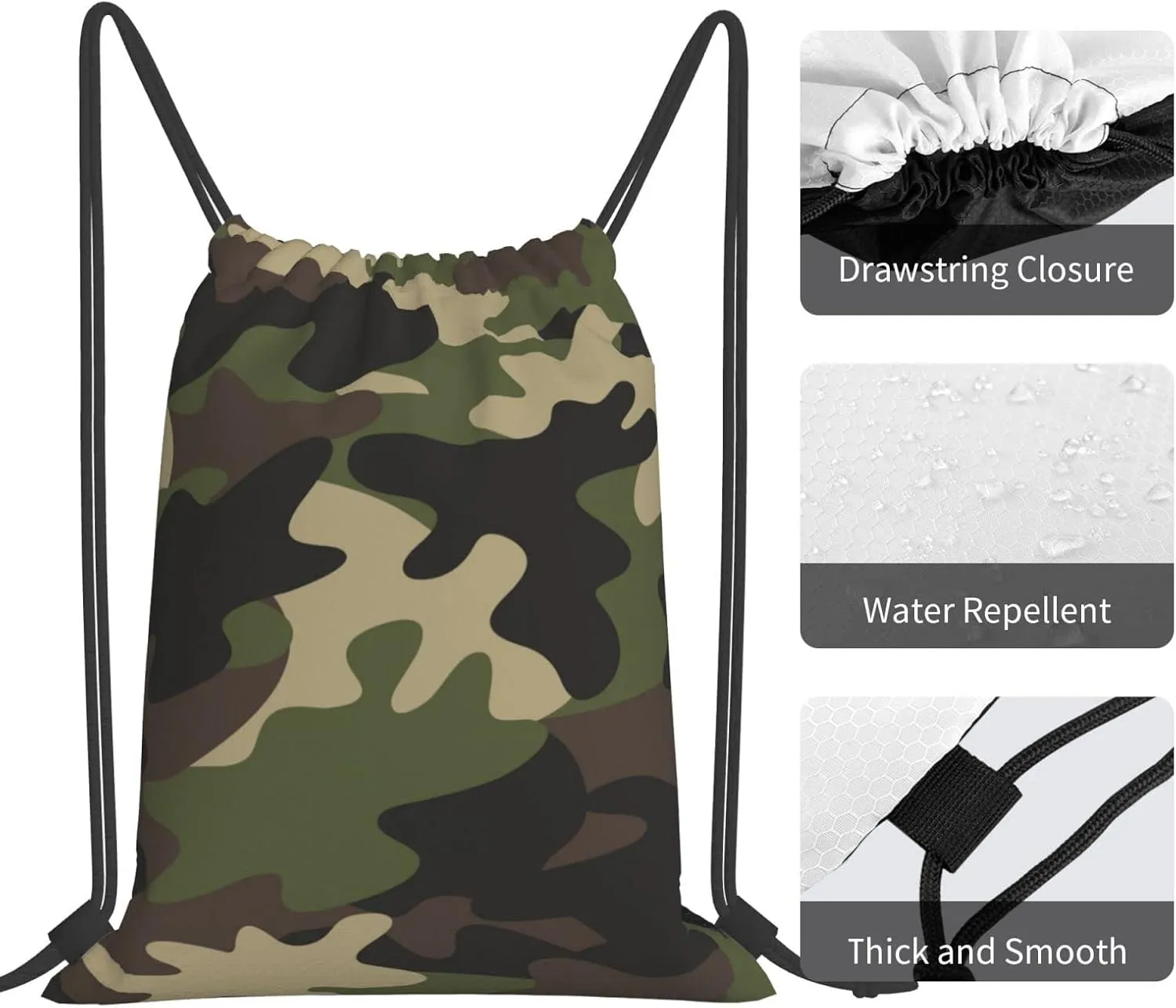 Drawstring Backpack Bag Sports Gym Sack Drawstring Bag Shopping Sport Yoga Travel String Bag For Men Women