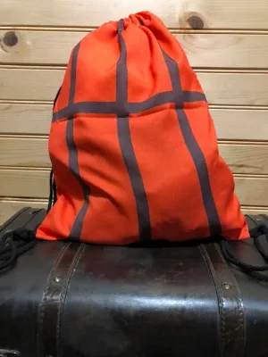 Drawstring Backpack - Basketball