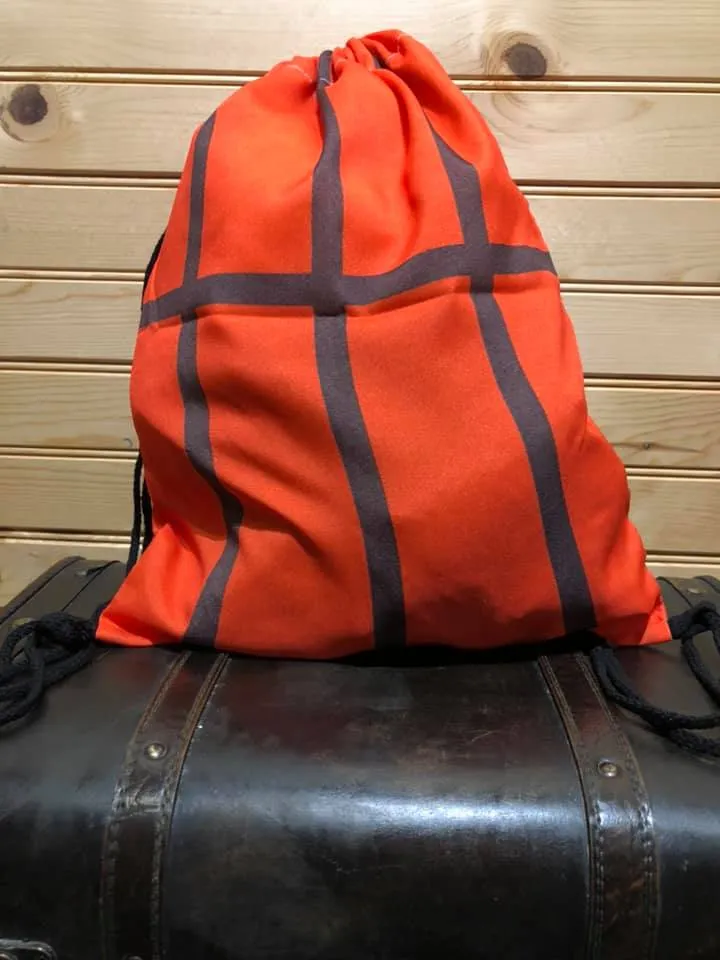Drawstring Backpack - Basketball