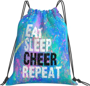 Drawstring Backpack Gym String Bag Sports Drawstring Sackpack For Women Men