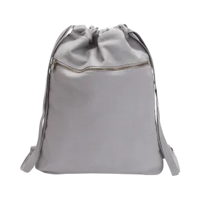 Drawstring Bag with Front Pocket (DB05)