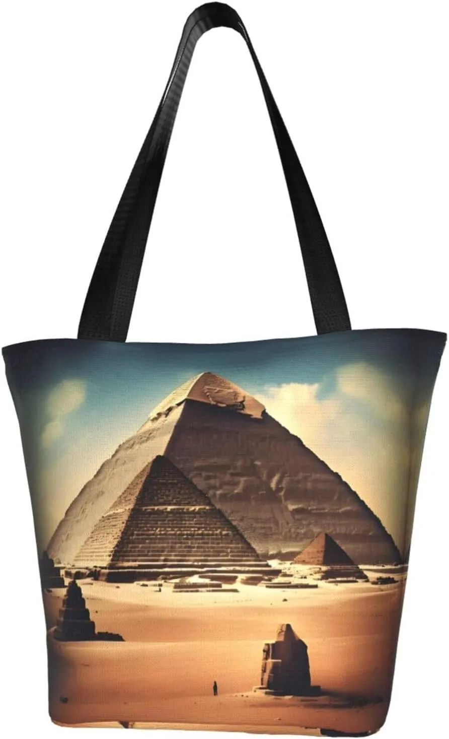 Dreaming of the Pyramids of Khufu Cross-body Shoulder Bag, Women's One-shoulder Handbag, Weekend Travel Shopping and Playing Shoulder Bag