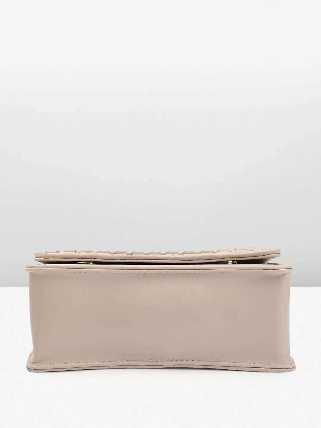 DressBerry Textured Structured Satchel