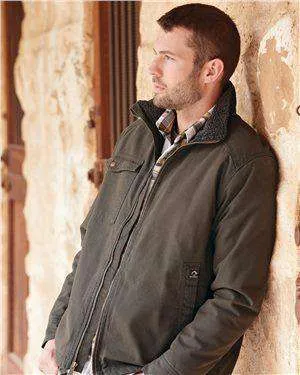 Dri Duck Men's Endeavor Sherpa-Lined Canvas Jacket - 5037