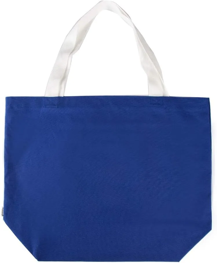 Durable 100% Cotton 12oz Canvas Heavy Duty Extra Large Grocery Bag Beach Tote Shopping Bag Multi Purpose Tote.