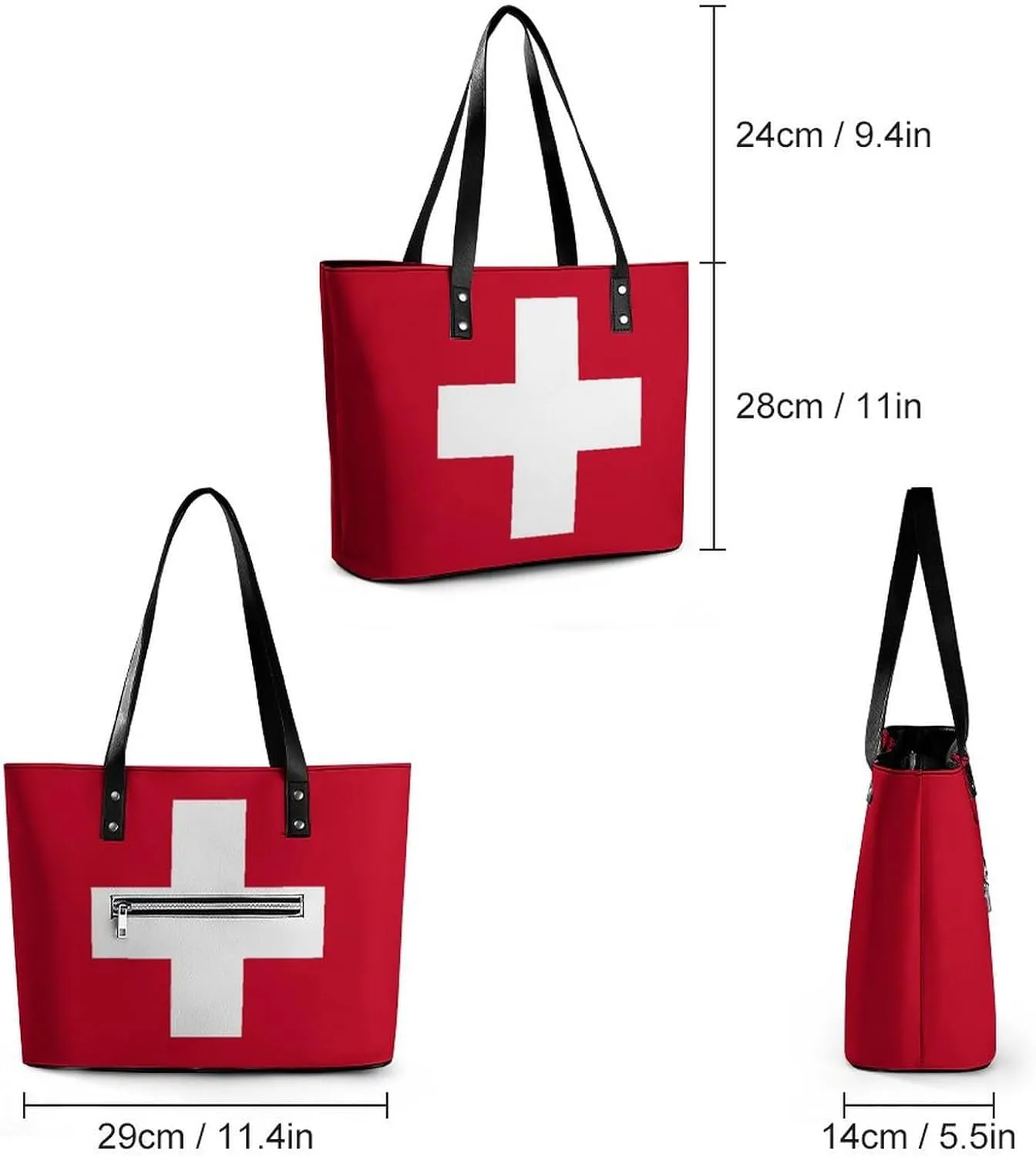East Timor Flag Stylish Hobo Handbag Women Perfect Leather Tote for Shopping Trips