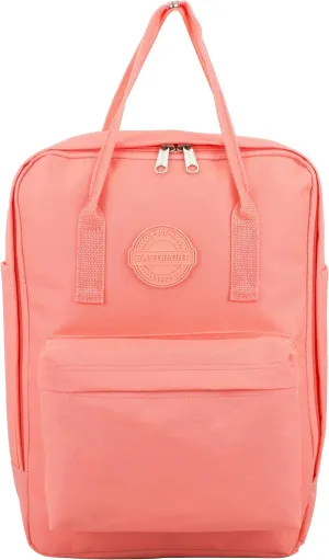 Eastsport Water Resistant Convertible Travel Backpack Purse Casual Daypack Tote 2 in 1 Bag, Peach Luster