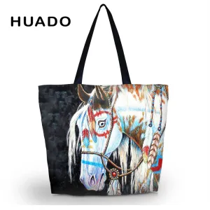 Eco Friendly Shopping Bags Waterproof Travel Custom Reusable Handbag Women Shoulder Cloth Pouch Foldable Grocery Bulk Organizer